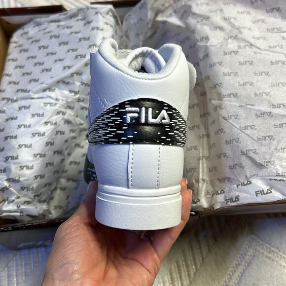 Fila Vulc-13 Halftone 2 Athletic Shoe in White - Picture 4 of 5